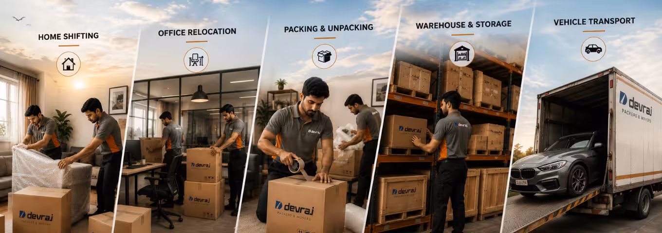 Packers and Movers Services in Gandhinagar